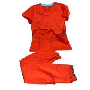 Orange Scrubstar Set